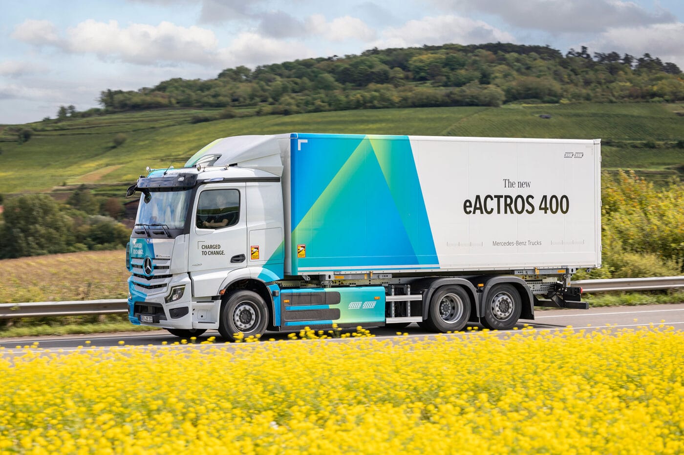 Daimler truck mercedes benz eactros e lkw electric truck