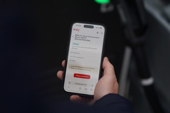 Eon lkw ladestation reservierung