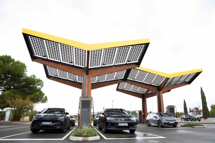 Fastned schnellladepark las garraf spanien