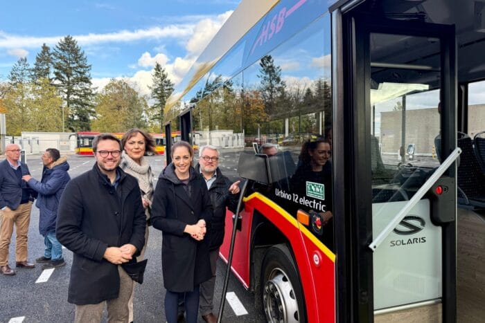 Hanau hsb e busse solaris urbino electric hessen