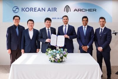 Korean air archer aviation evtol midnight korea