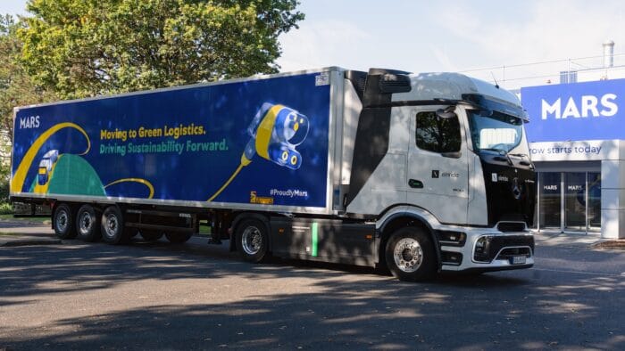 Mars x einride mercedes eactros
