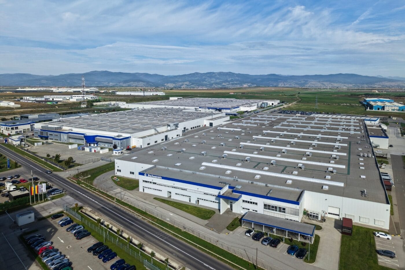 Mercedes benz star assembly rumaenien romania sebes min