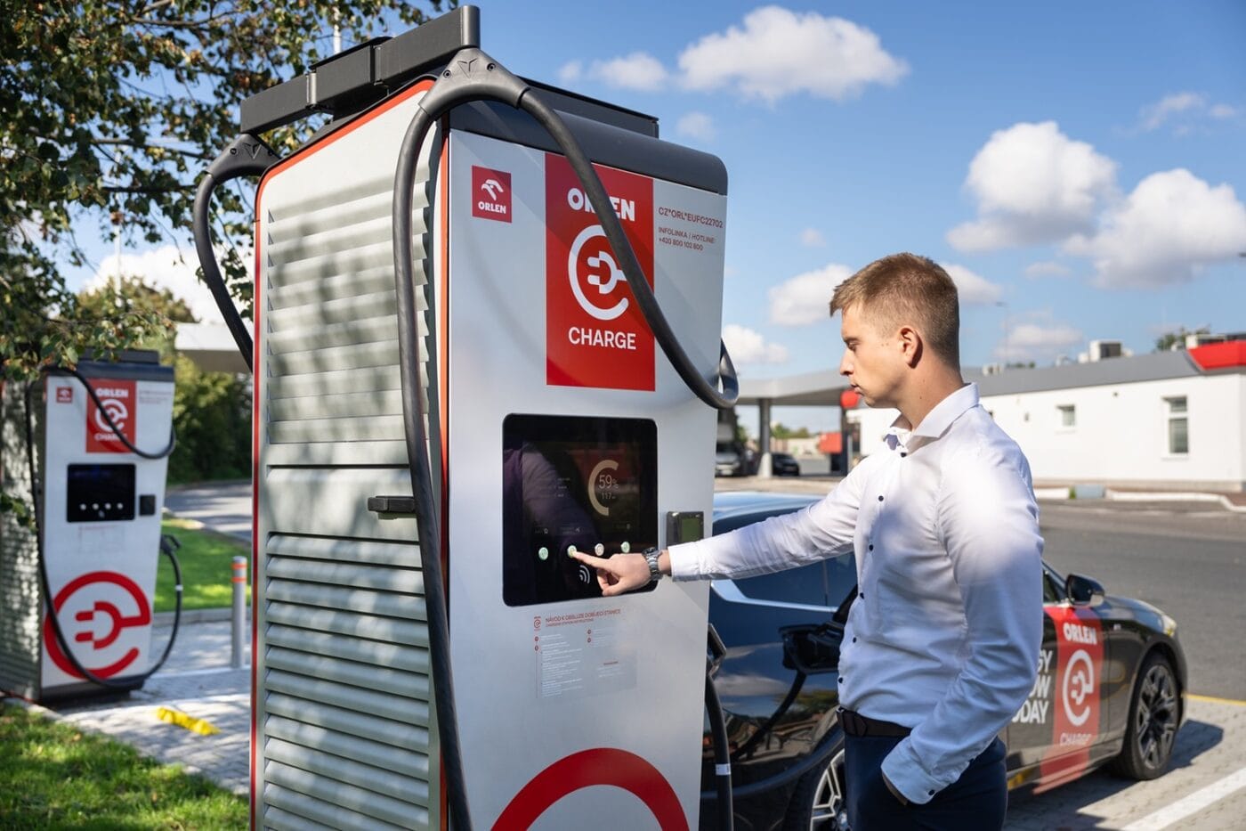 Orlen schnellladestation tschechien