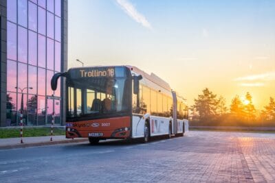 Solaris trolleybus o bus trollino