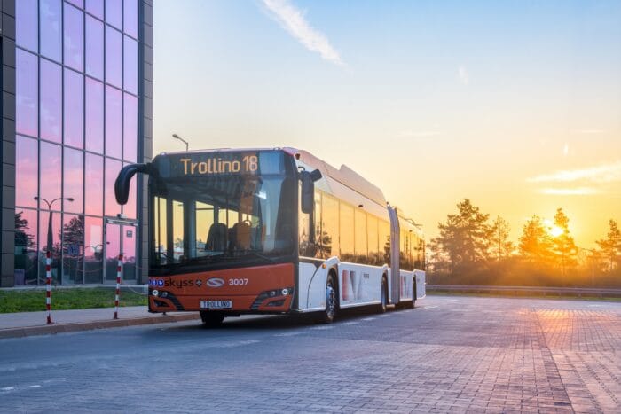 Solaris trolleybus o bus trollino