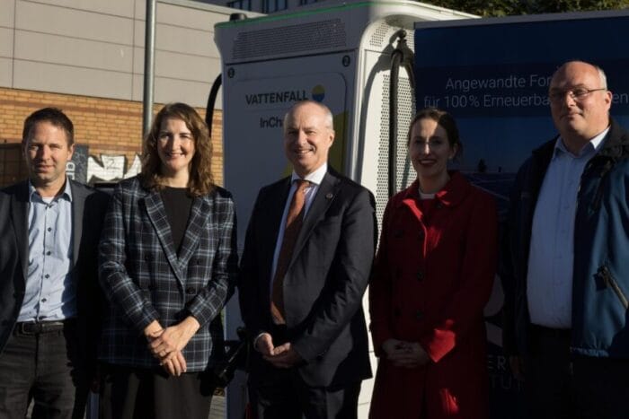 Vattenfall netto wasserbetriebe berlin ladestation