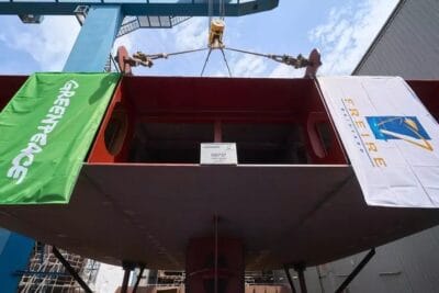 Ayk energy batterie e schiff greenpeace freire shipyard