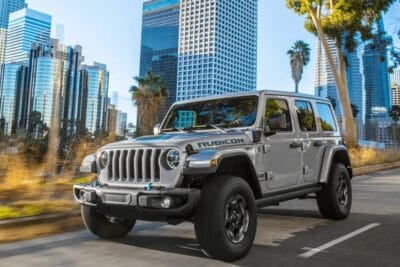 Jeep wrangler 4xe phev