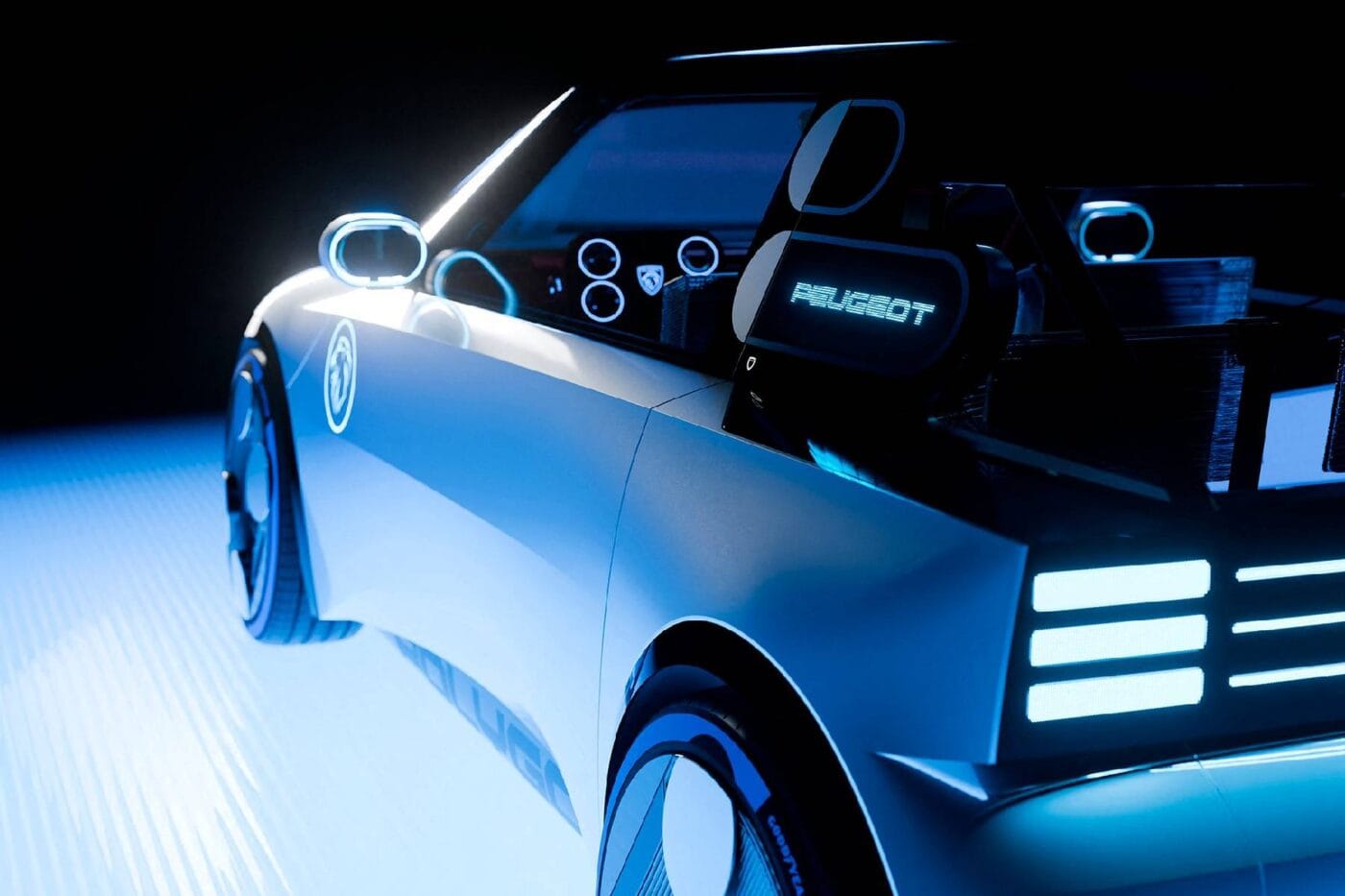 Peugeot concept bev polygon