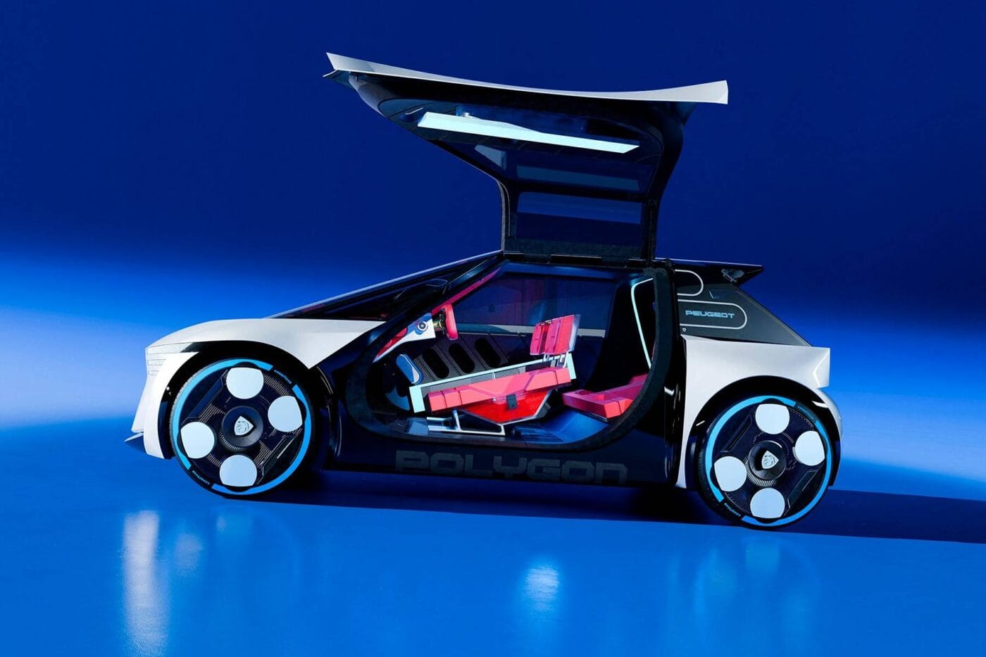 Peugeot concept bev polygon