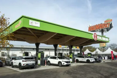 Pfalzwerke ladestation charging station globus deutschlandnetz