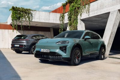 Porsche cayenne electric e4 weltpremiere