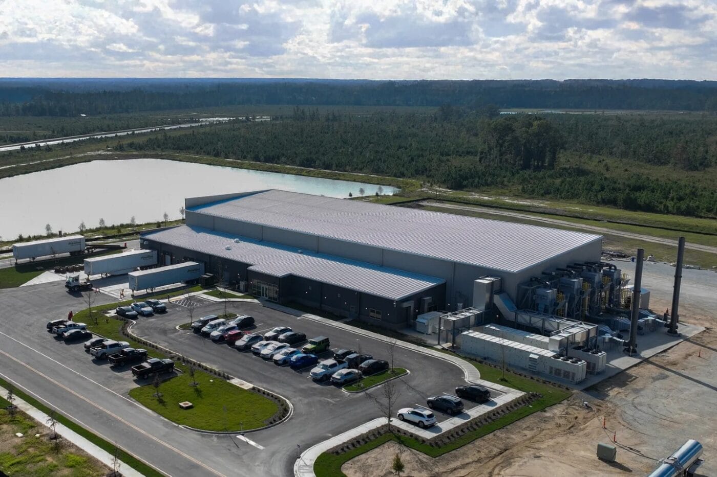 Redwood materials south carolina battery materials campus usa