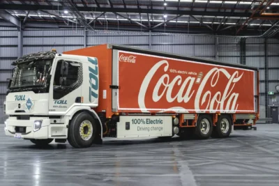Toll group coca cola australia volvo fe electric truck 1400x933jpg