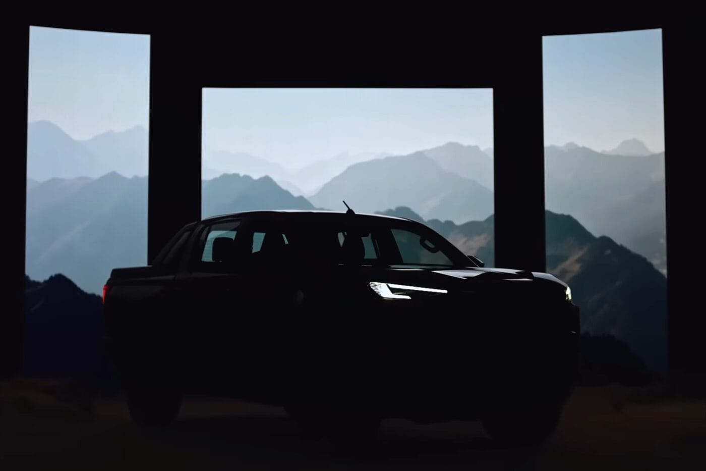 Toyota hilux teaser