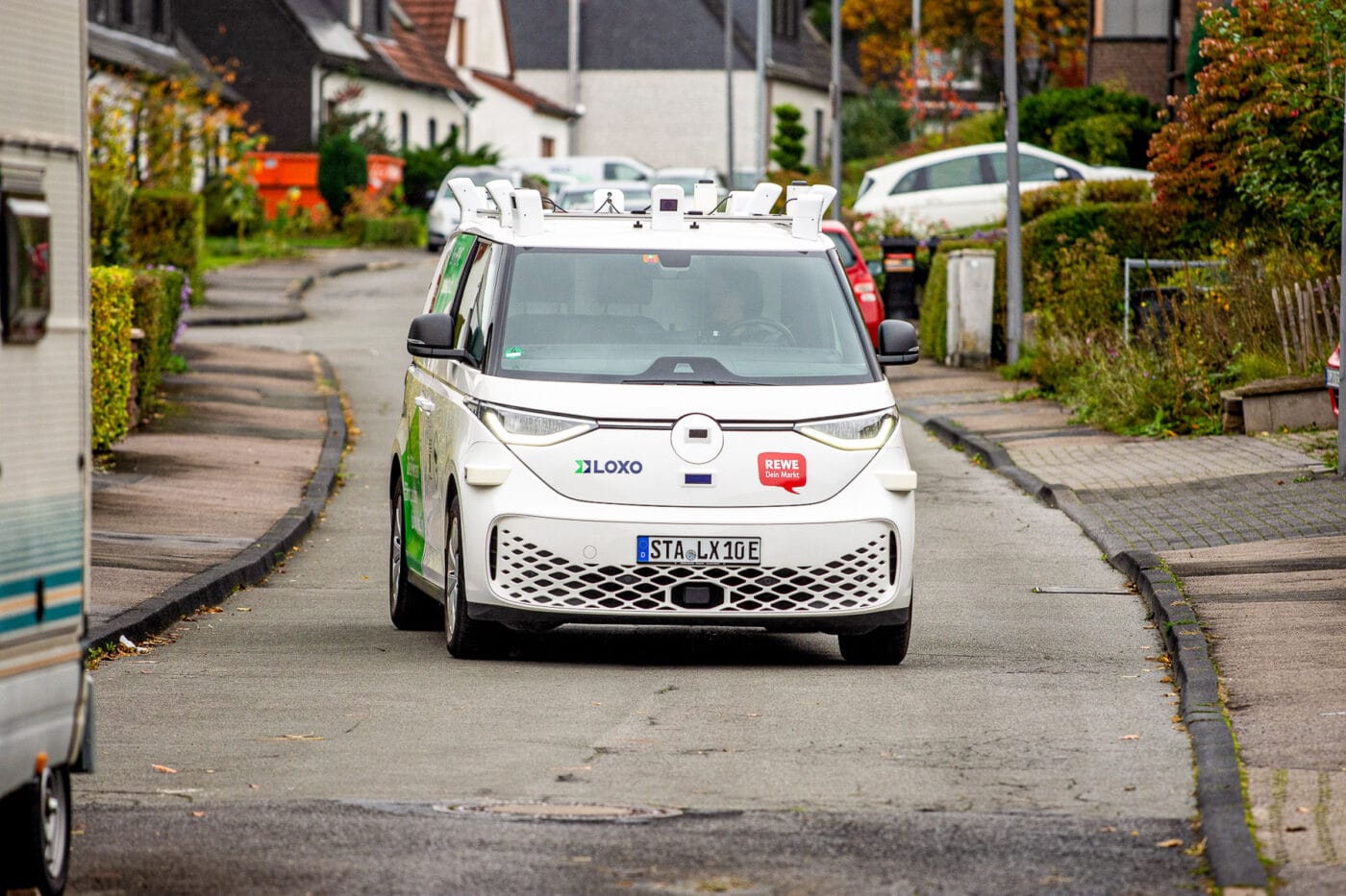 Vw id buzz rewe lieferservice autonomes fahren bochum