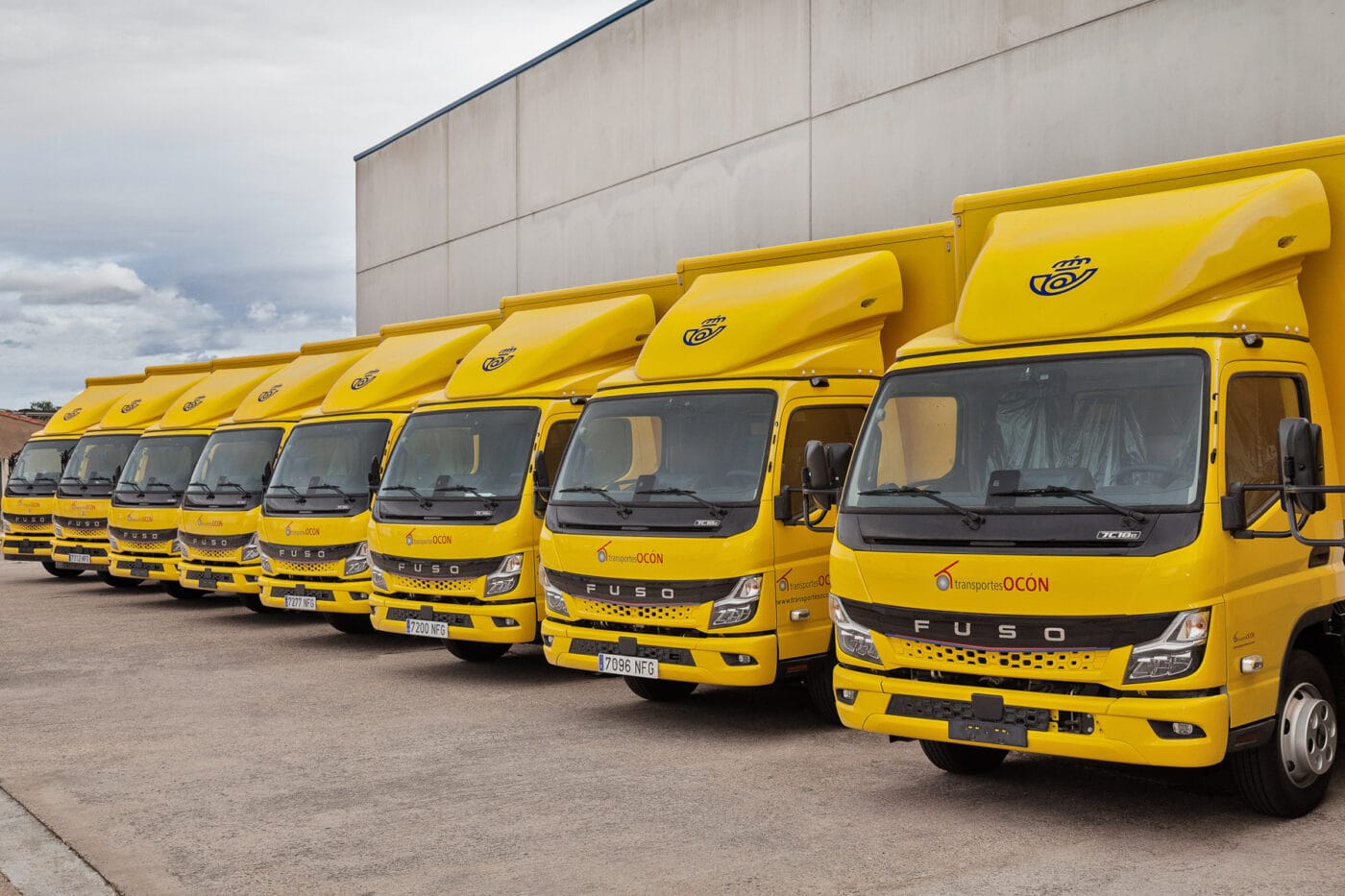 Daimler truck fuso ecanter spanien ocon correos