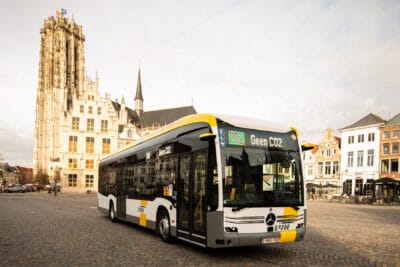De lijn mercedes benz ecitaro daimler buses rahmenvertrag