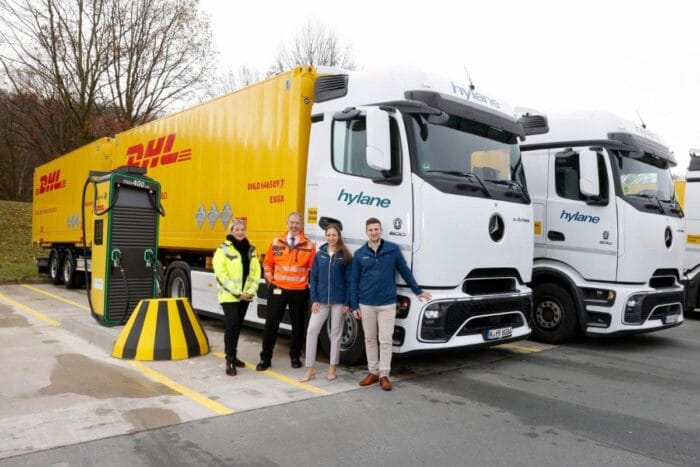 Dhl hylane e lkw eactros