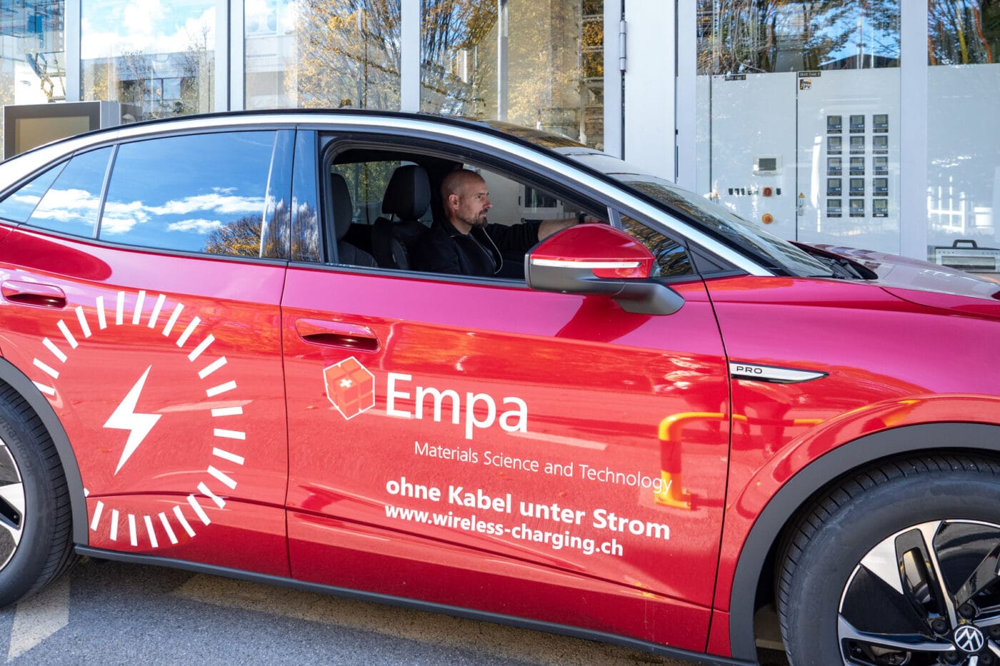 Empa induktives laden schweiz