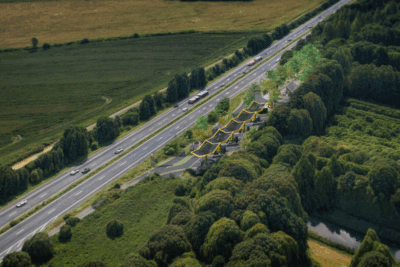 Fastned ladepark raststaette ladestation frankreich bretagne st ivy