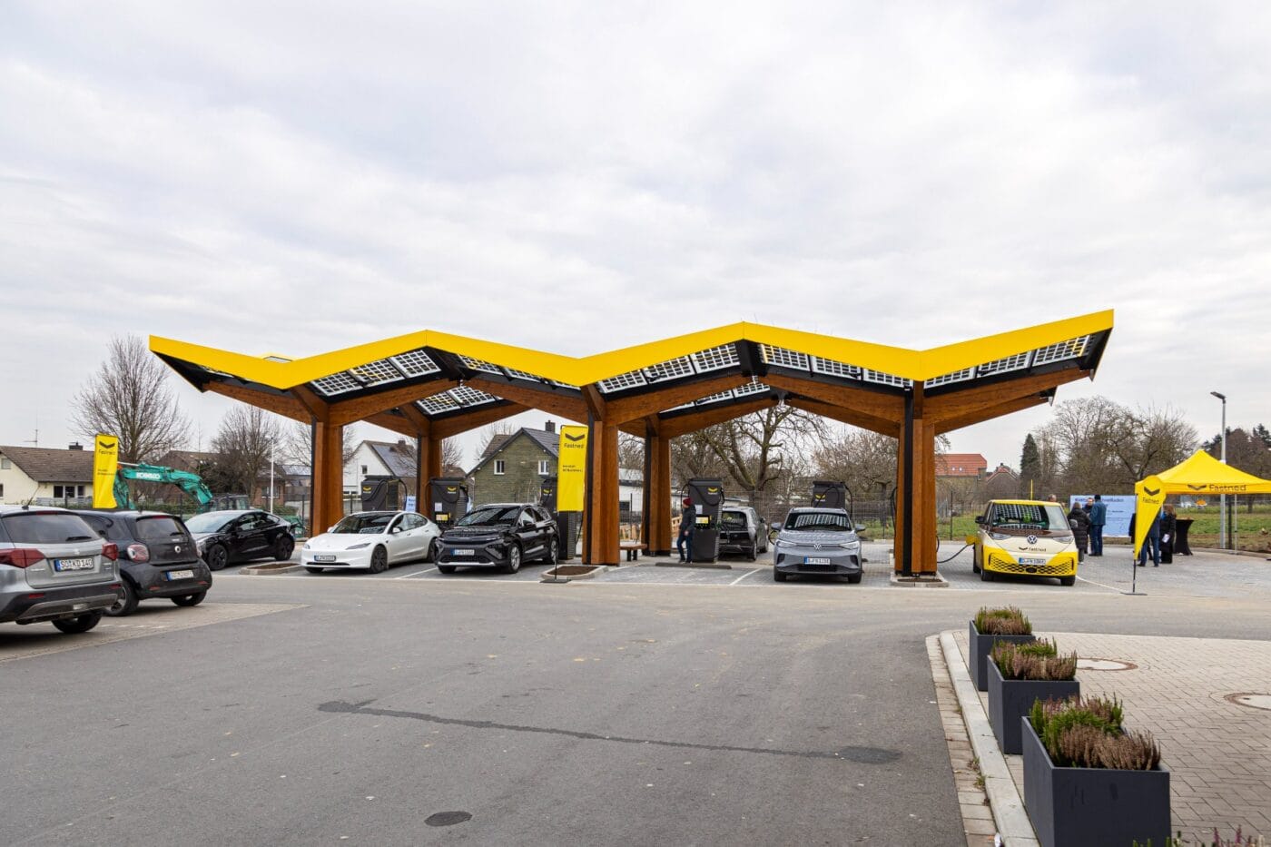 Fastned ladestation charging station buederich