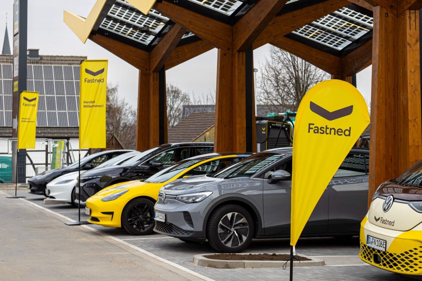 Fastned ladestation charging station buederich