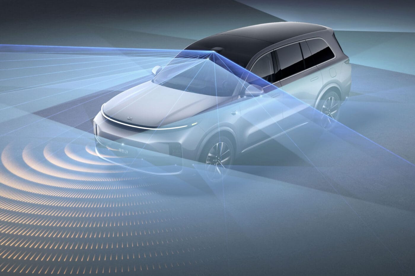 Li auto l9 lidar hintergrund background