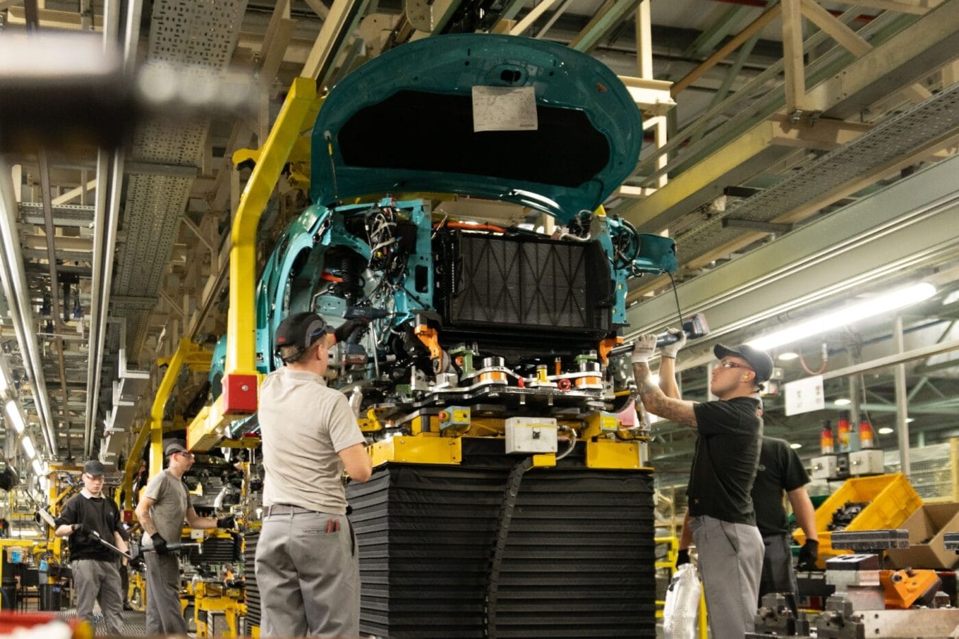 Nissan leaf sunderland produktion production min