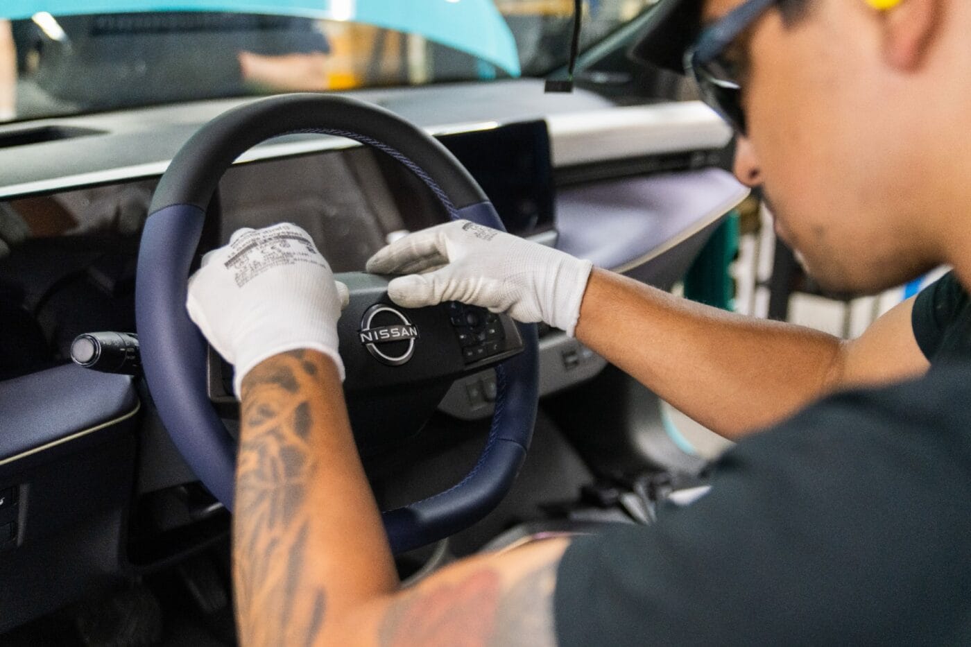 Nissan leaf sunderland produktion production min