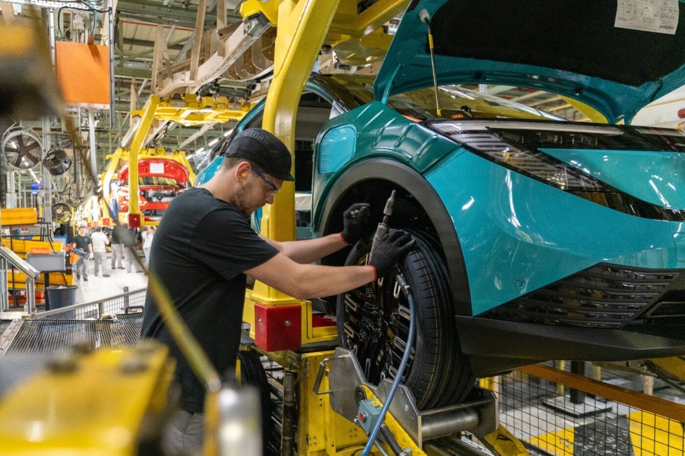 Nissan leaf sunderland produktion production min