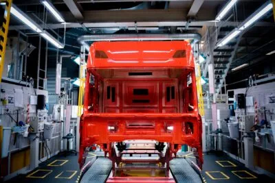 Traton modular system tms scania produktion oskarshamn schweden