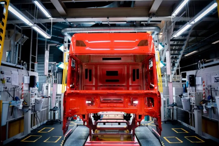 Traton modular system tms scania produktion oskarshamn schweden