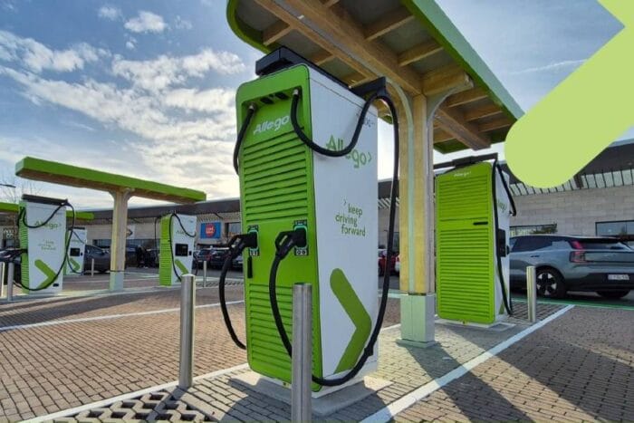 Allego fast charging hpc station belgium