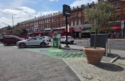 Beev ultra fast charging station london england uk