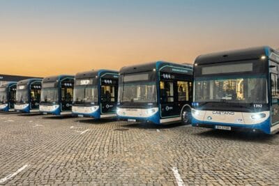 Caetanobus ecity gold elektrobus electric bus stcp porto portugal