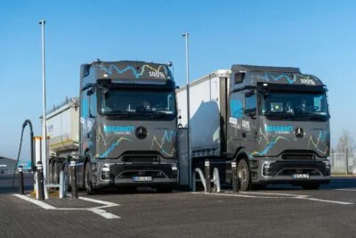 Daimler truck e lkw eactros mcs megawattladen