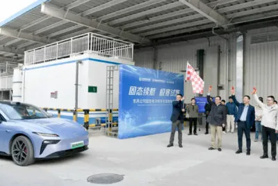 Dongfeng wintertest feststoffbatterie