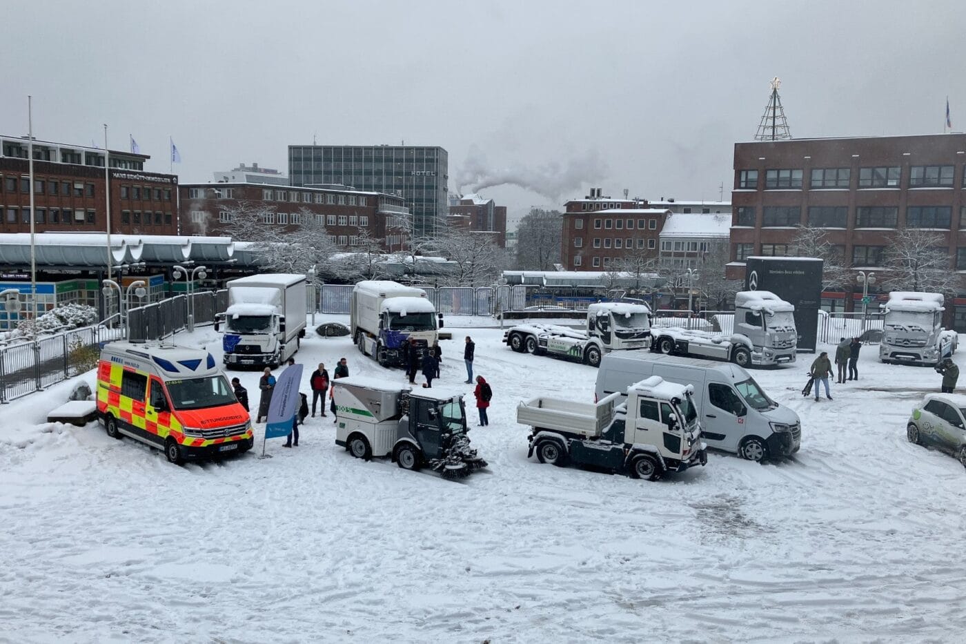 Elektrofahrzeuge electric vehicle schnee snow winter min