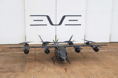 Eve air mobility flugtaxi evtol