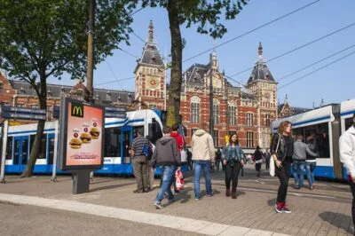 Jcdecaux aussenwerbung mcdonalds amsterdam