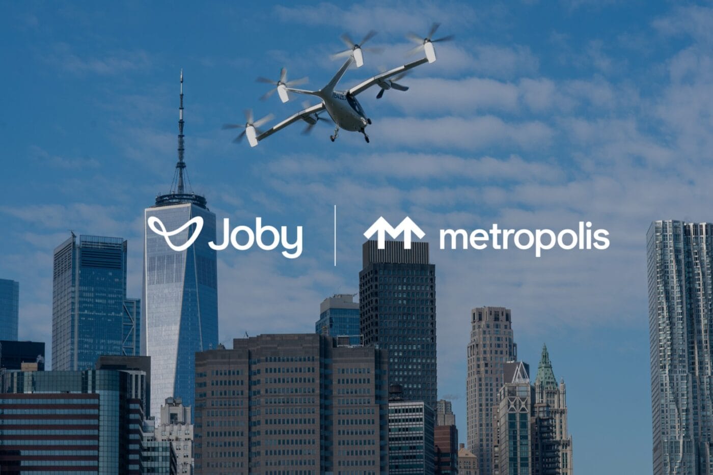 Joby metropolis flugtaxi vertiport partnerschaft