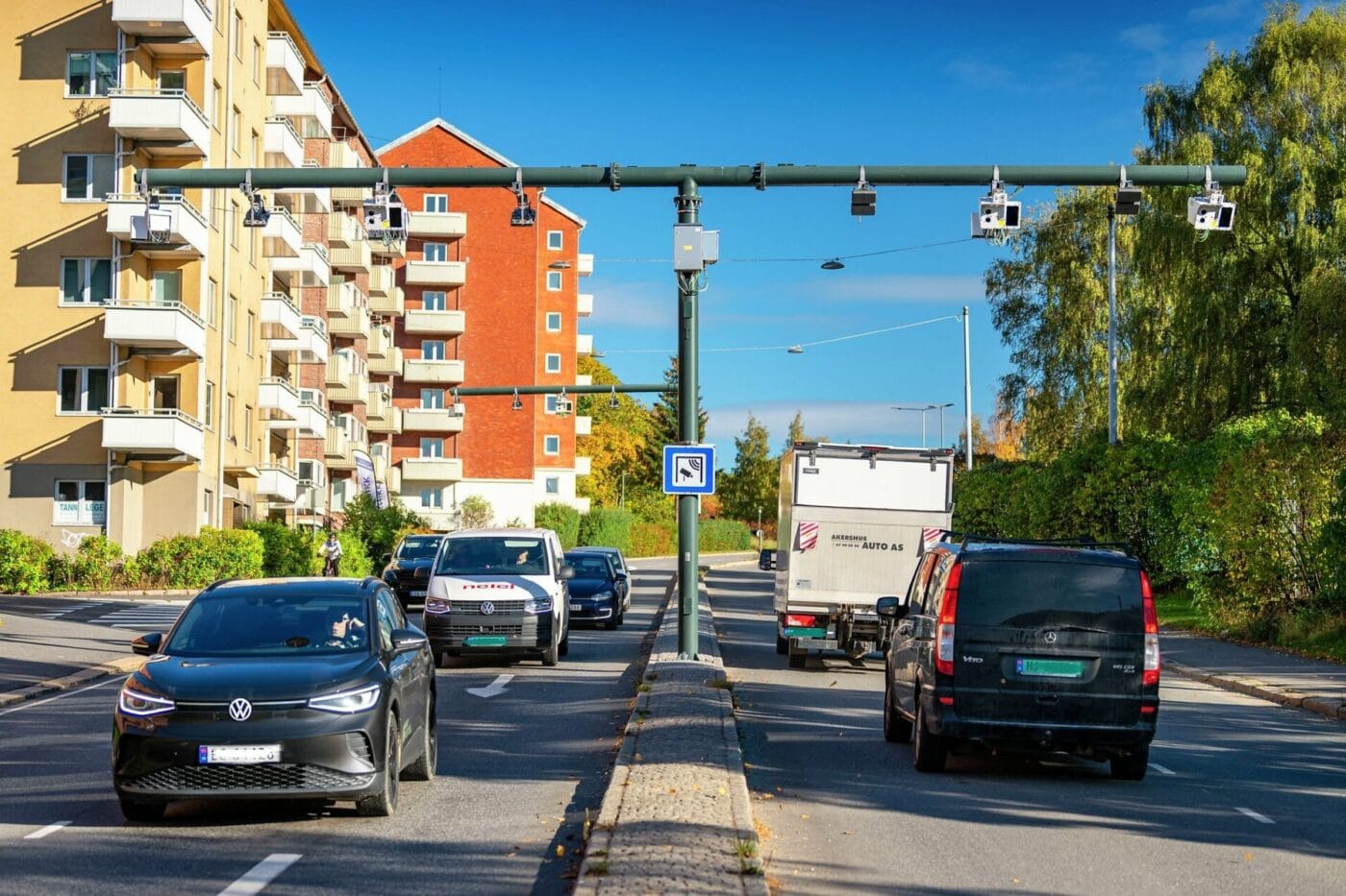 Oslo maut lkw e lkw norwegen stadtmaut