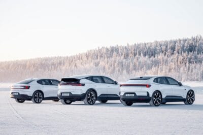 Polestar portfolio winter schnee schweden