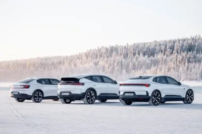 Polestar portfolio winter schnee schweden