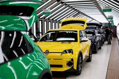 Produktion renault r5 in douai