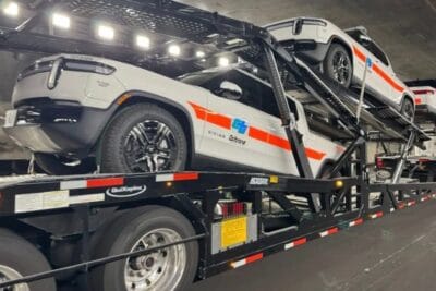 Rivian r1t caltrans fleet