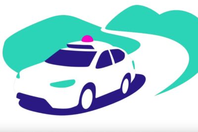 Robotaxi autonomes fahren lyft symbolbild