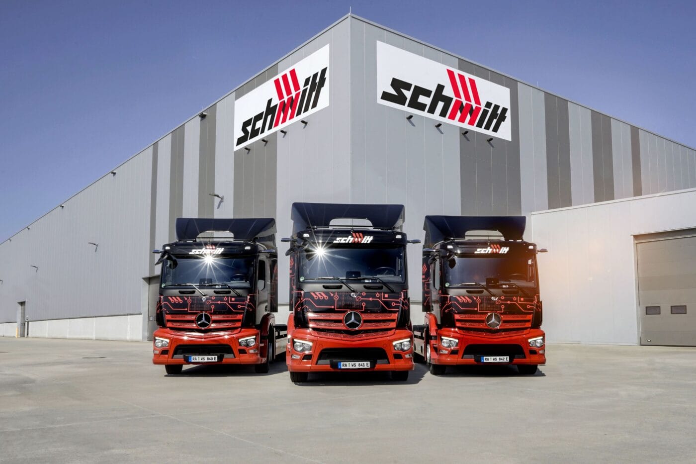 Schmitt logistik e lkw eactros